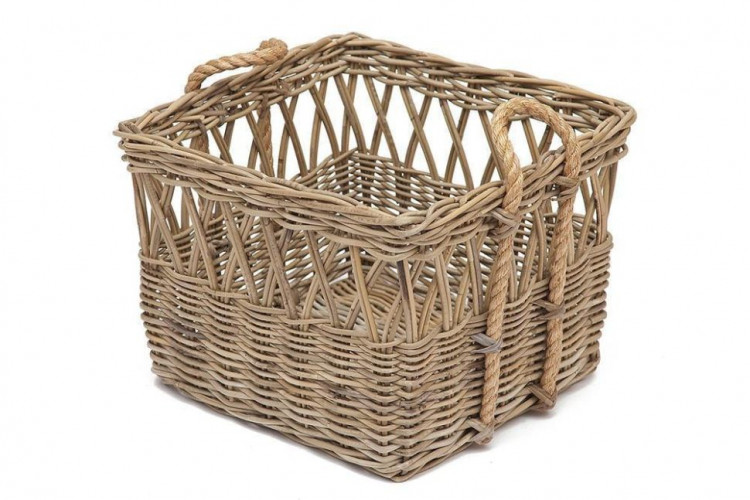Корзина Secret De Maison Marga , натуральный ротанг, 35*50*48 см, Натуральный Кубу / Natural Kubu