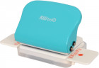 Дырокол Kw-Trio 099H9 макс.:5лист. пластик бирюзовый отв.:6
