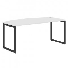 Стол руководителя XQET 189 Белый/Антрацит 1800х914х750