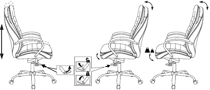 Кресло руководителя Бюрократ T-9950 светло-коричневый Leather Eichel кожа крестов. металл хром