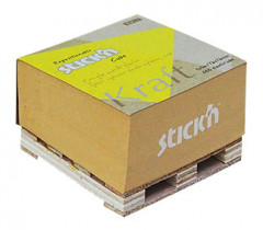 Блок самоклеящийся бумажный Stick`n 21816 76x76мм 400лист. коричневый Kraft Notes &quot;палета&quot;