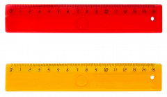 Линейка Silwerhof 160193-1 Народная коллекция пластик дл.15см ассорти