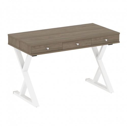 Home Office Стол письменный VR.SP-1-118.M Вяз/Белый металл 1180*600*750