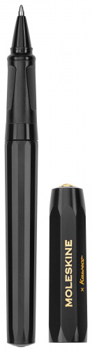 Ручка шариков. Moleskine Kaweco (KAWBALLPENBK) черн d=1мм син. черн. подар.кор.