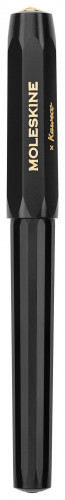 Ручка шариков. Moleskine Kaweco (KAWBALLPENBK) черн d=1мм син. черн. подар.кор.