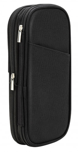 Пенал Deli EH969 ассорти 1отд. 210x50x90мм ткань