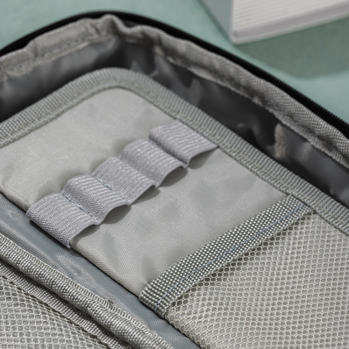 Пенал Deli EH969 ассорти 1отд. 210x50x90мм ткань