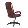Кресло BERGAMO (22), кож/зам, коричневый, 2 TONE