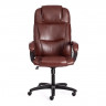 Кресло BERGAMO (22), кож/зам, коричневый, 2 TONE