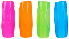 Колпачок-манжета для чернографитных карандашей Deli EU75002 Neon силикон ассорти (упак.:4шт)