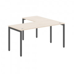 Стол угловой XSCT 1615 Бук Тиара/Антрацит 1600х1500х750 XTEN-S