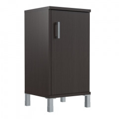 Шкаф-колонка низкая с глухой малой дверью B 411.2(R) Венге Магия 475х450х920 BORN