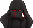 Кресло игровое A4Tech Bloody GC-550 черный эко.кожа крестов.