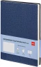 Ежедневник Deli SIMPLE CN145BLUE A5 искусст. кожа 136л синий