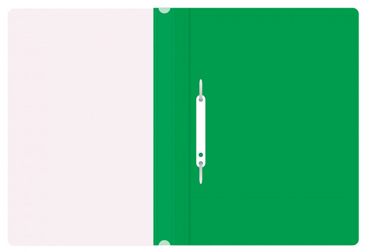 Папка-скоросшиватель Buro -PSE20BU/GRN A4 прозрач.верх.лист пластик зеленый 0.11/0.13