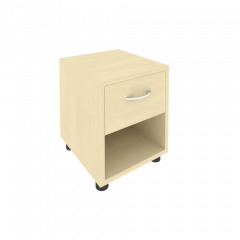 Light Тумба прикроватная с нишей и ящиком С-ТПЯ-3 Клён 400*450*500