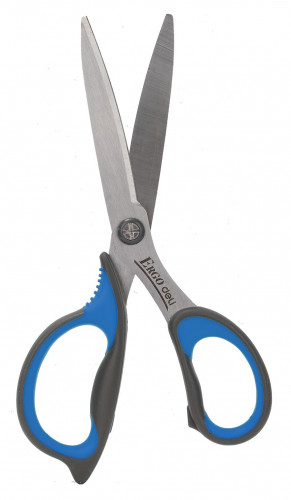 Ножницы Deli E77759 офисные 170мм ручки с резиновой вставкой сталь ассорти