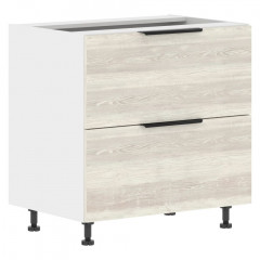 Шкаф напольный с ящиками MOB 8082.1 Сосна Эдмонт/Белый 800х560х820 CORSICA