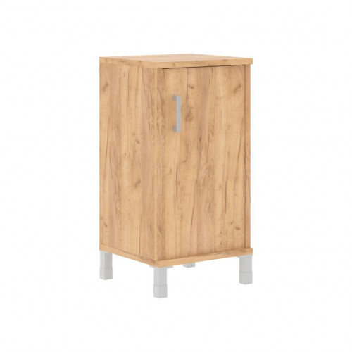Шкаф-колонка низкая с глухой малой дверью B 411.2(R) Дуб Бофорд 475х450х920 BORN