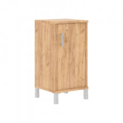 Шкаф-колонка низкая с глухой малой дверью B 411.2(R) Дуб Бофорд 475х450х920 BORN