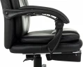 Кресло руководителя Бюрократ CH-868N-F черный эко.кожа крестов. пластик подст.для ног
