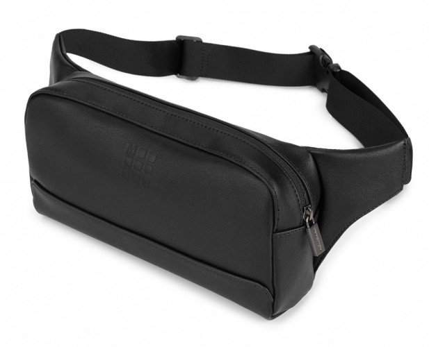 Сумка поясная Moleskine CLASSIC WAIST (ET86WPBK) 42x13x6см эко-кожа черный