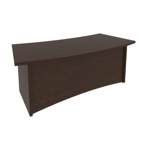 First Стол руководителя криволинейный KSR-3 Венге 2000*960*765