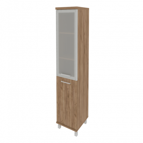 First Шкаф высокий узкий правый KSU-1.2 R (R) Дуб табак 401*432*2060