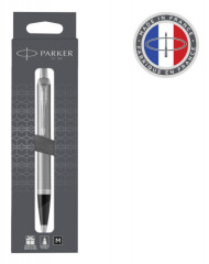 Ручка шариков. Parker IM Core (CW2150841) Stainless Steel CT M черн. черн. подар.кор.европод.
