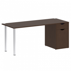 Home Office Стол письменный VR.SP-3-178.1 Венге/Хром опоры 1780*720*750