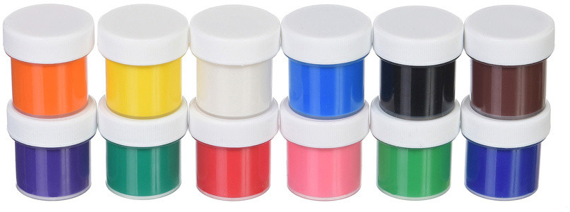 Гуашь Silwerhof Веселые друзья 12цв. бан. 10мл. картон.кор.