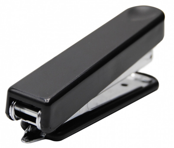 Комплект степлер+скобы Kw-Trio 05101F N10 (10листов) встроенный антистеплер ассорти 50скоб металл/пластик закрытый блистер