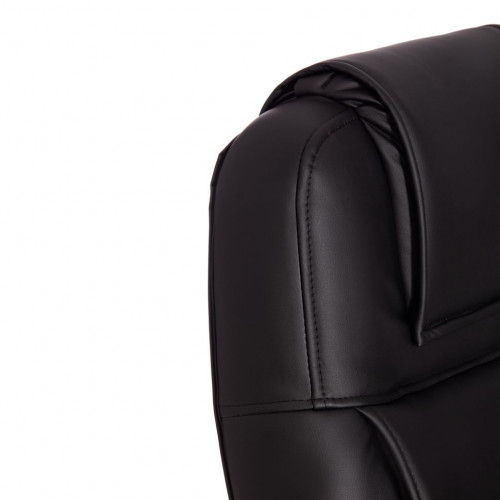 Кресло BERGAMO (22), кож/зам, черный, 36-6