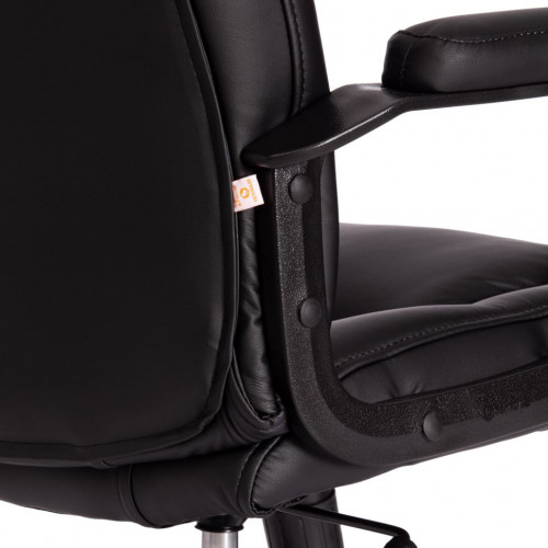 Кресло BERGAMO (22), кож/зам, черный, 36-6