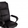 Кресло BERGAMO (22), кож/зам, черный, 36-6