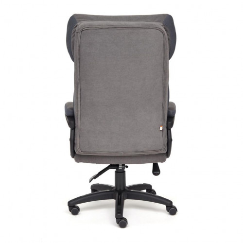 Кресло DUKE, флок/ткань, серый/серый, 29/TW-12