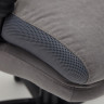 Кресло DUKE, флок/ткань, серый/серый, 29/TW-12