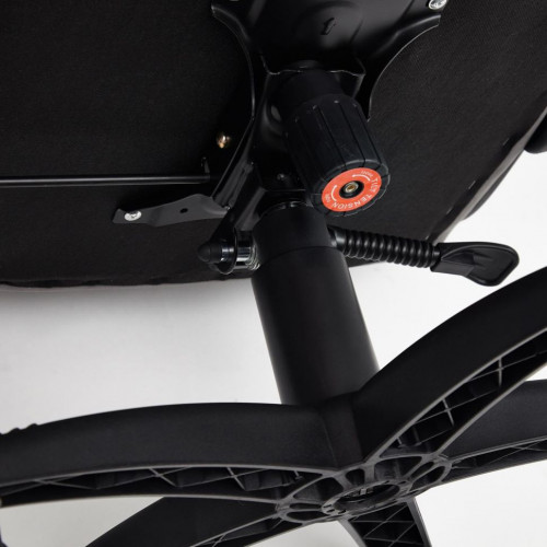 Кресло DUKE, флок/ткань, серый/серый, 29/TW-12