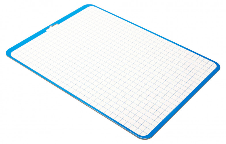 Доска для рисования Silwerhof ламинац. маркер. А4+ 240х329мм двухстор.