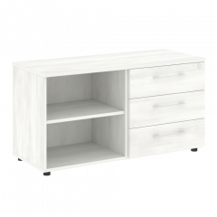 Yalta Тумба сервисная LT.TS-2 Снежная патина 1096*450*580