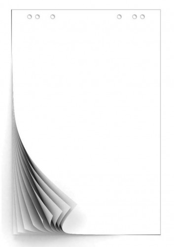 Блок бумаги Buro 445525 для флипчартов 67.5х98см 20л (упак.:1шт)