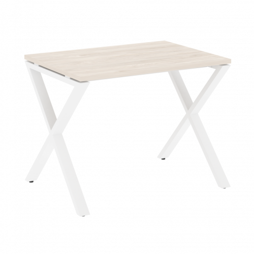 Loft Стол рабочий VR.L-SRX-1.7 Денвер светлый/Белый металл 980*720*750