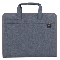 Папка-портфель Deli 72560 13 отдел. A4 текстиль ассорти