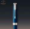 Ручка перьев. Parker Sonnet Core F539 (1945364) LaqBlue CT M сталь нержавеющая подар.кор.