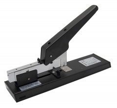 Степлер мощный Silwerhof 401079-01 23/6 23/8 23/10 23/13 (100листов) черный 100скоб металл/пластик закрытый коробка