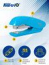 Степлер Kw-Trio 05665blue Dolphin 24/6 26/6 (20листов) голубой 150скоб металл/пластик