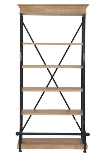 Книжный шкаф Secret De Maison ACADEMY, дерево манго, 210х105х45см, Natural (натуральный)