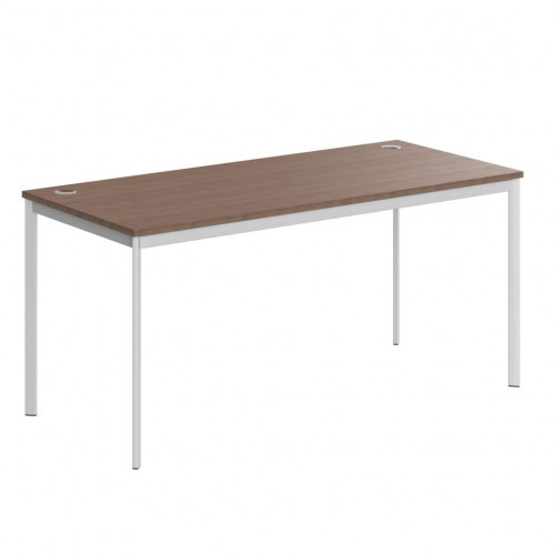 Стол письменный СП-4S Ясень Шимо/Белый 1600х720х755. IMAGO-S