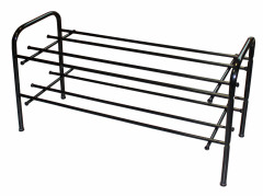 Подставка для обуви Бюрократ 325x715x390мм 2яр. черный (ПО-2/70/BLACK)