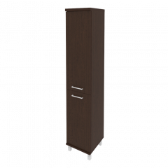 First Шкаф высокий узкий правый KSU-1.3 (R) Венге 401*432*2060